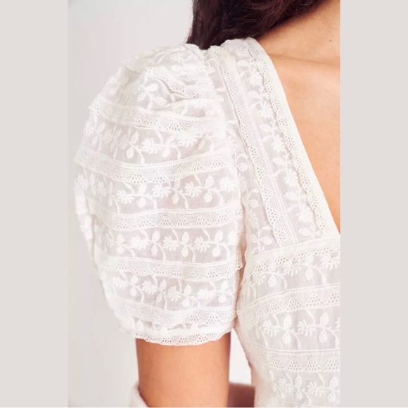 NWT LoveShackFancy Drella Mini Dress (Size 00) - Picture 3 of 6